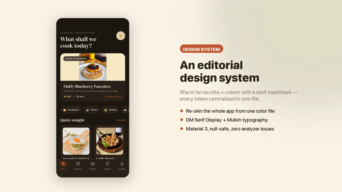 Plattora colors, serif headings and component library — Plattora